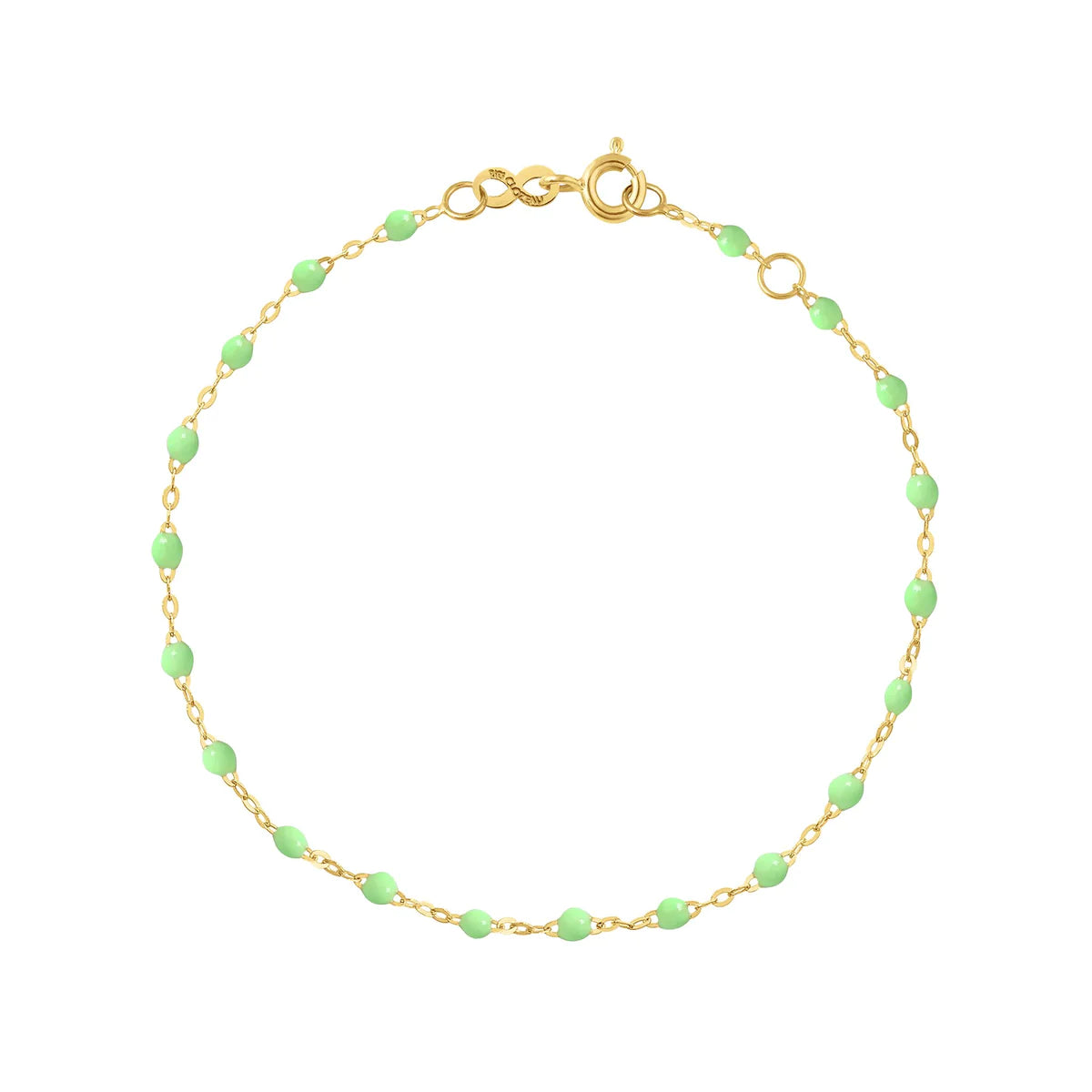 Classic Gigi White bracelet, Yellow Gold, 6.7 – Gigi Clozeau - Jewelry