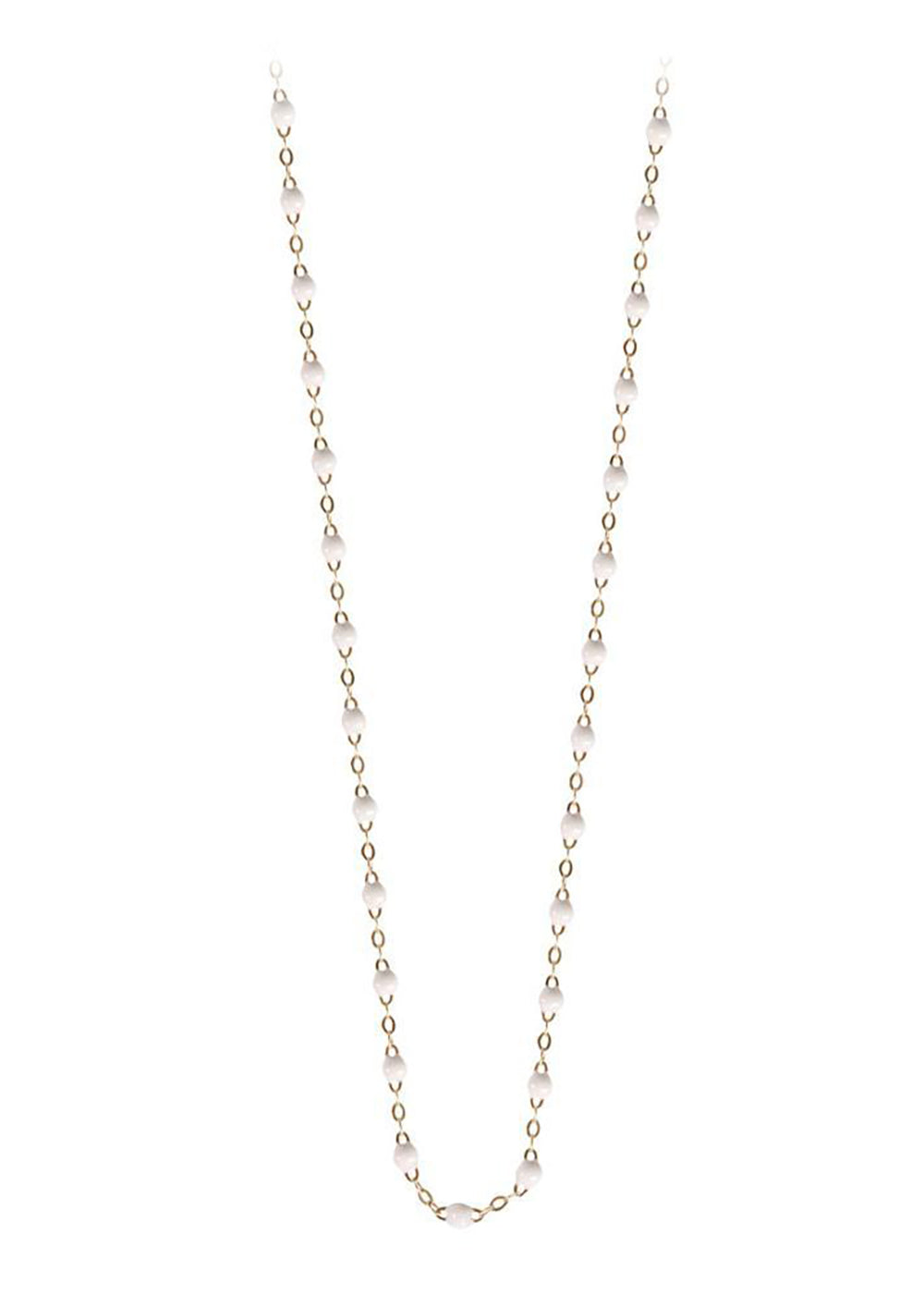 gigiCLOZEAU Jewlery  -classic gigi necklace White |18k gold| 17.7